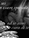 In questa giornata ti voglio dire che...
